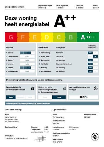 Te huur: Appartement Marconilaan in Eindhoven, Noord-Brabant, Eindhoven, Appartement