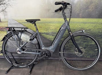 Gazelle Grenoble C5 Electrische Damesfiets - Riemaandrijving, Ophalen of Verzenden, Zo goed als nieuw, Minder dan 47 cm, 50 km per accu of meer