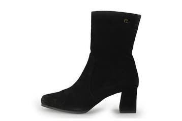 Babouche Enkellaarzen in maat 40 Zwart, Verzenden, Zwart, Lage of Enkellaarzen, Zo goed als nieuw