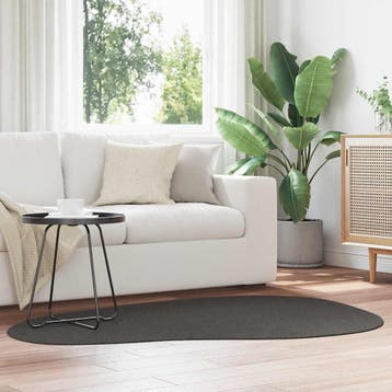 vidaXL Vloerkleden HUARTE Antraciet 120 x 170 cm Polyester, Verzenden, Nieuw