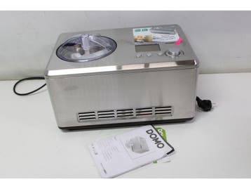 DOMO DO9201I - Compressie-ijsmachine - 2 l - Roestvrijstaal, Verzenden, Nieuw in verpakking