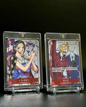 Bandai - 2 Card - One Piece - Sanji OP01-013,ST01-008, Nieuw