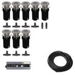 8x LED inbouw spot - 12V - 3 watt - 51mm - complete set, Ophalen of Verzenden, Nieuw