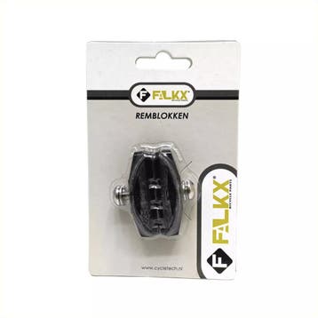 Falkx Remblokken 50mm - Geschikt voor racefietsen - Zwart..., Fietsen en Brommers, Ophalen of Verzenden, Nieuw, Wiel