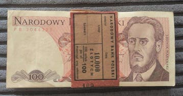 Polen. - 100 x 100 Zlotych - 1986 - Pick 143e (Zonder