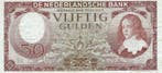 Bankbiljet 50 gulden 1945 Stadhouder Willem III Zeer Fraai, Verzenden