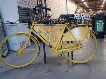 Doneer je fiets ophalen schenken doneren voor een goed doel, Gebruikt