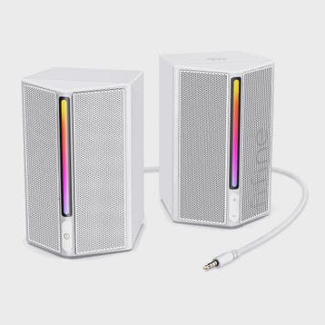 FIFINE A20 RGB PC Speakerset met Stereo Geluid - USB Powered, Verzenden, Nieuw