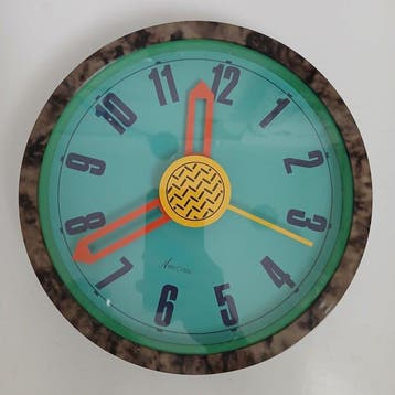 wandklok - Neos of Lorenz - Nathalie Du Pasquier, George, Antiek en Kunst