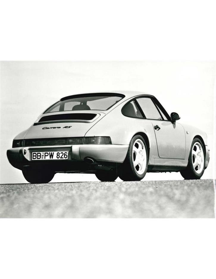 1992 PORSCHE 911 CARRERA RS PERSFOTO, Boeken, Auto's | Folders en Tijdschriften, Porsche