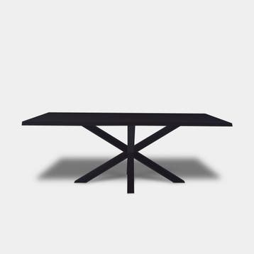 Tafel Boomstam eikenhout  Matrix hout  300x100, Huis en Inrichting, Tafels | Eettafels, Nieuw