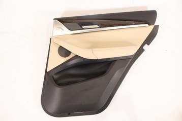BMW X3 G01 Compleet deurpaneel beige leder / DarkOak wood, Ophalen of Verzenden, Gebruikt