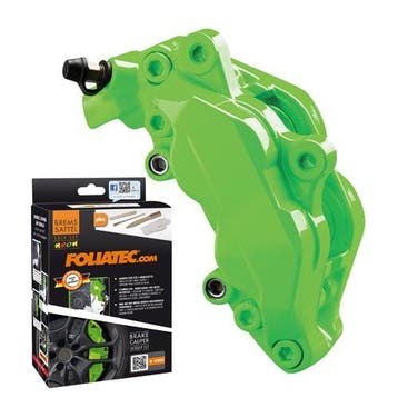 Foliatec Remklauwlakset | NEON groen | 4 Komponenten, Verzenden