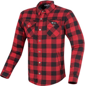 Merlin Madison Dames Rood Zwart Motorshirt, Nieuw met kaartje, Jas | textiel, Verzenden, Merlin
