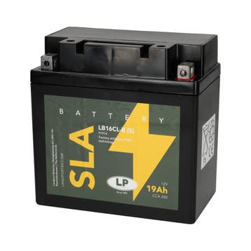 Landport (LP) SLA LB16CL-B(s) Motor accu 12 volt 19,0 ah, Ophalen of Verzenden, Nieuw