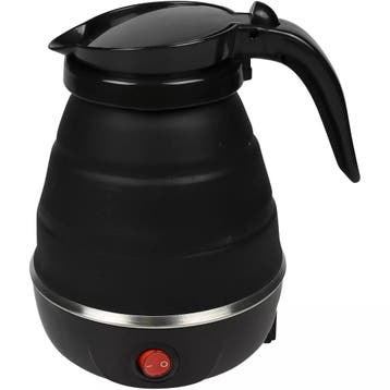 Benson Opvouwbare waterkoker 600 ml zwart met 600 W voor..., Ophalen of Verzenden, Nieuw