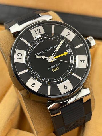 Louis Vuitton - Tambour GMT - SZ1417 Q113K - Heren -, Nieuw