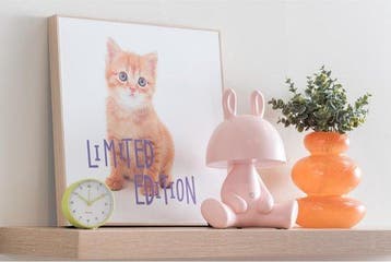 2dekans | Karlsson Wekker Circus Rings - Groen - Ø9cm -, Huis en Inrichting, Woonaccessoires | Klokken, Ophalen of Verzenden, Zo goed als nieuw