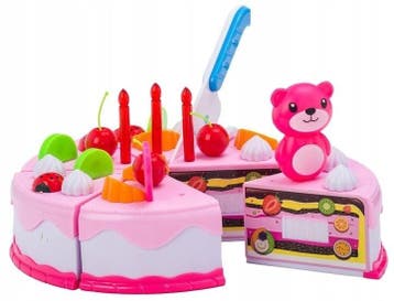 Kinder Keukenspeelgoed | Taart 80 Stuks | Premium | OP=OP, Ophalen of Verzenden, Nieuw, Kunststof, Speelkeuken-accessoire