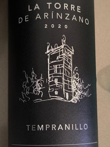 2020 La Torre de Arínzano, Tempranillo - D.O.P. Pago de, Nieuw