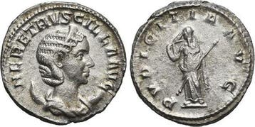250-251 n Chr Rom Herennius Etruscus 250-251, Verzenden