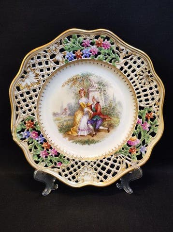 Teichert-Werke Stadt Meissen/Donath & Co. Dresden - Bord -, Antiek en Kunst