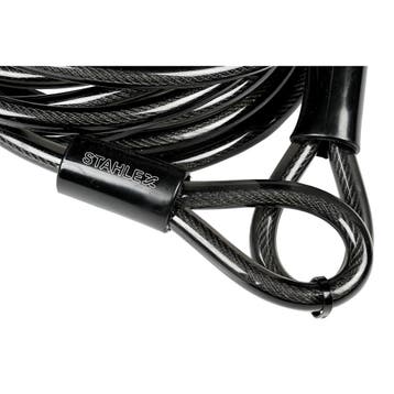 Stahlex Staalkabel met lussen - 5 meter - 12 mm dik - Gep..., Ophalen of Verzenden, Nieuw