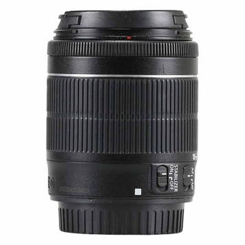 Canon EF-S 18-55mm f/3.5-5.6 IS STM met garantie, Audio, Tv en Foto, Ophalen of Verzenden, Gebruikt