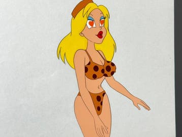 DIC - Originele animatiecel van een vrouw in bikini - The, Nieuw in verpakking