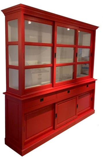 Buffetkast rood Putten 240cm, Ophalen of Verzenden, Nieuw