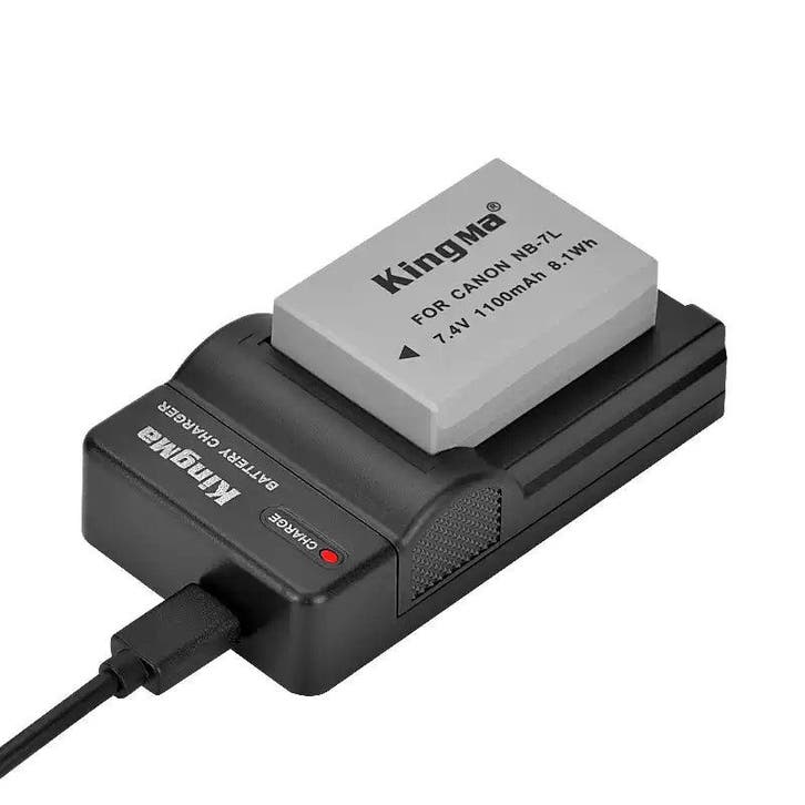 KingMa USB Lader voor Canon NB-7L (Nieuw), Audio, Tv en Foto, Fotografie | Fotostudio en Toebehoren, Nieuw, Verzenden