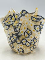 Livio Campanella - Vaas - Muranoglas - Zakdoek van murrina