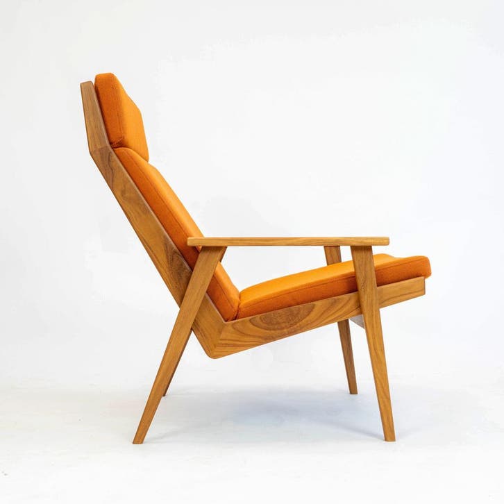 Fauteuil 1611 | Rob Parry Original | Sixty Fruits, Huis en Inrichting, Fauteuils, 50 tot 75 cm, 75 tot 100 cm, Nieuw, Hout, Stof