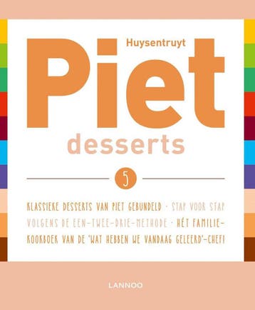 Desserts - Piet Huysentruyt 9789401454964, Verzenden, Zo goed als nieuw, Piet Huysentruyt