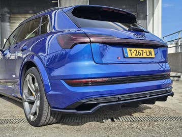 Diffusor Audi e-Tron S-Line Glans Zwart – Maxton Design, Ophalen of Verzenden, Nieuw