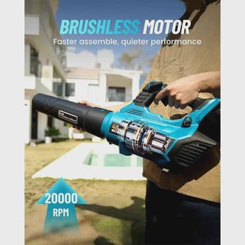 Seesii 40V Accu Bladblazer - Krachtige 680CFM Turbo Blower m, Verzenden, Nieuw