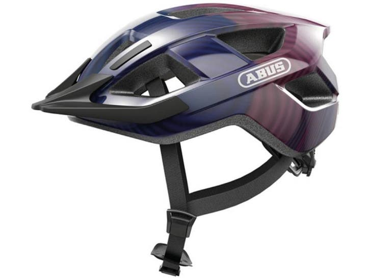 Abus Aduro 3.0 LED - Fietshelm - Verstelbaar - Paars (M, Fietsen en Brommers, Fietsaccessoires | Fietshelmen, Zo goed als nieuw