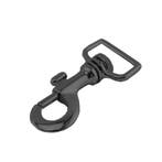Musketon haak - Rechthoek - 71mm - draaibaar - Zwart, Ophalen of Verzenden, Nieuw, Overige typen
