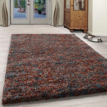 Hoogpolig Vloerkleed | Shaggy | Enjoy | Terra | 160x230 cm, Huis en Inrichting, Verzenden, Nieuw