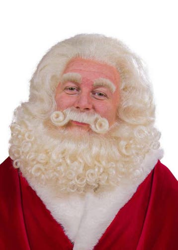 Kerstman baardstel deluxe, Ophalen of Verzenden, Nieuw