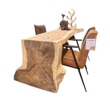Eettafel waterval suarhout 200cm | World of Brosi, Ophalen of Verzenden, Nieuw