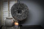 Krans Bakuli dark grey 40 cm, Huis en Inrichting, Ophalen of Verzenden, Nieuw