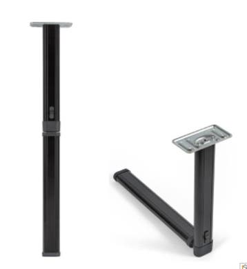 Klaptafelpoot Antraciet Middenknik 67.5cm, Ophalen of Verzenden, Nieuw