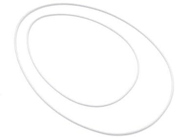 Metalen Frame Ei ring White hangend 24x35 cm, Ophalen of Verzenden, Nieuw