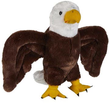 Amerikaanse zeearend knuffel - pluche - 30 cm - roofvogel, Verzenden, Nieuw