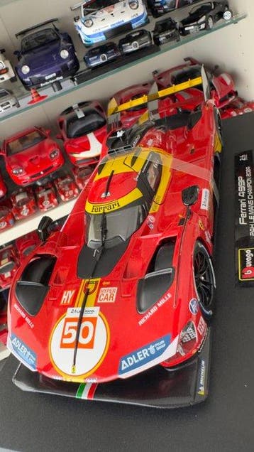Bburago - Modelauto - Ferrari 499P #50 ganhador 24h LeMans, Nieuw