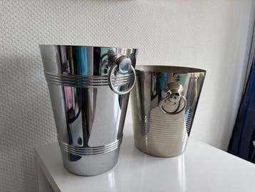 Tournus Universal Aluminium - Paire de seaux à glaçons /