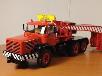 IXO 1:43 - Model vrachtwagen (2) - Berliet TBO 15M3 6x4 -, Nieuw