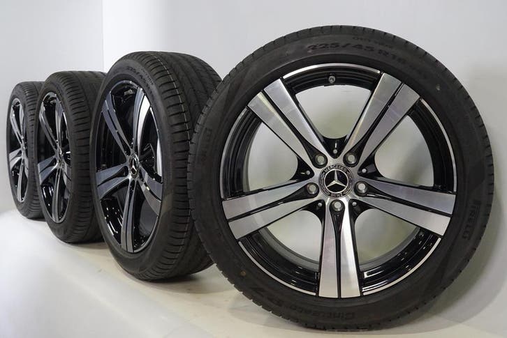 Mercedes C-Klasse C206 S206 W206  18 inch velgen Pirelli  Zo, Auto-onderdelen, Banden en Velgen, Velg(en), Gebruikt, 18 inch, Zomerbanden