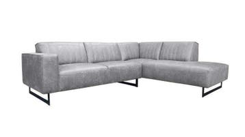 Hoekbank Scherpenisse - hoekbanken - Zilver, Nieuw, 150 cm of meer, Stof, 200 tot 250 cm